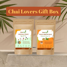 Load image into Gallery viewer, Chai Lovers Gift Box (Masala Chai & Tulsi Adrak Chai)