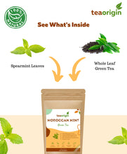 Load image into Gallery viewer, Moroccan Mint &amp; Tulsi Green Tea Combo
