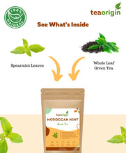 Load image into Gallery viewer, Moroccan Mint & Tulsi Green Tea Combo