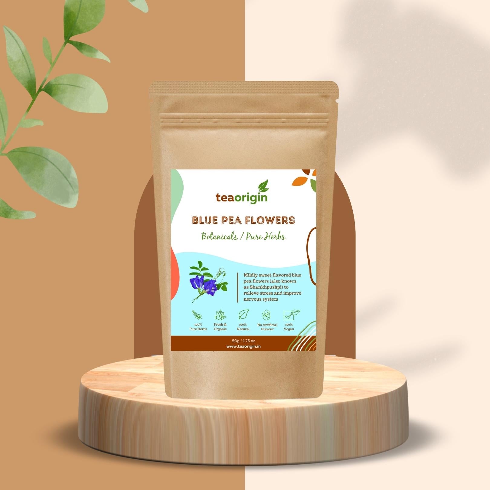 Buy 100 Pure Blue Pea Flower Online Tea Origin