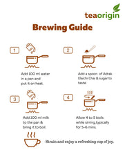 Load image into Gallery viewer, Tea Origin Adrak Elaichi Chai