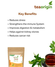 Load image into Gallery viewer, Tulsi Green Tea - Tea Origin