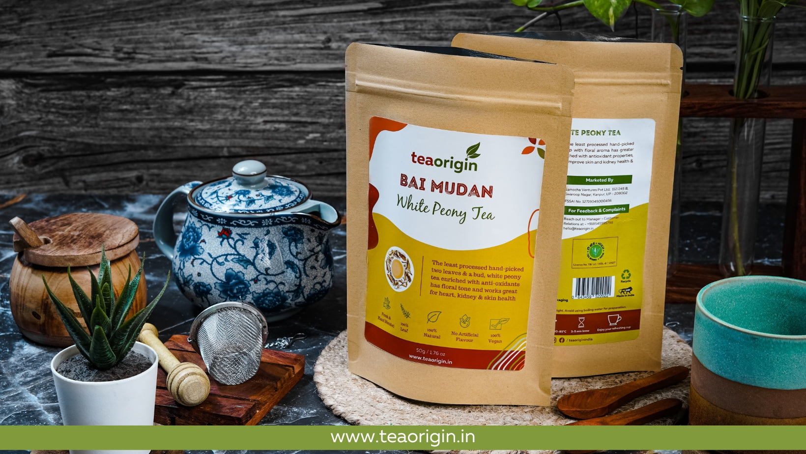 Unveiling the Elegance Tea Origin White Peony Tea (Bai Mudan)