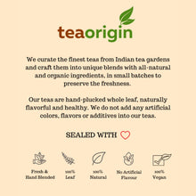Load image into Gallery viewer, Tea Origin Tulsi Adrak Chai
