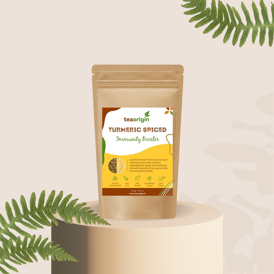 Tea Origin Turmeric Spiced Herbal Tea